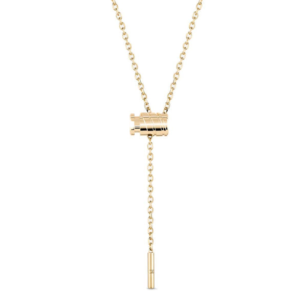 Gold Mini Latch Pendant - 1